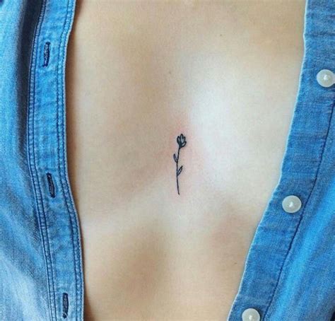 female small sternum tattoo|30 Unique Sternum Tattoos For Females